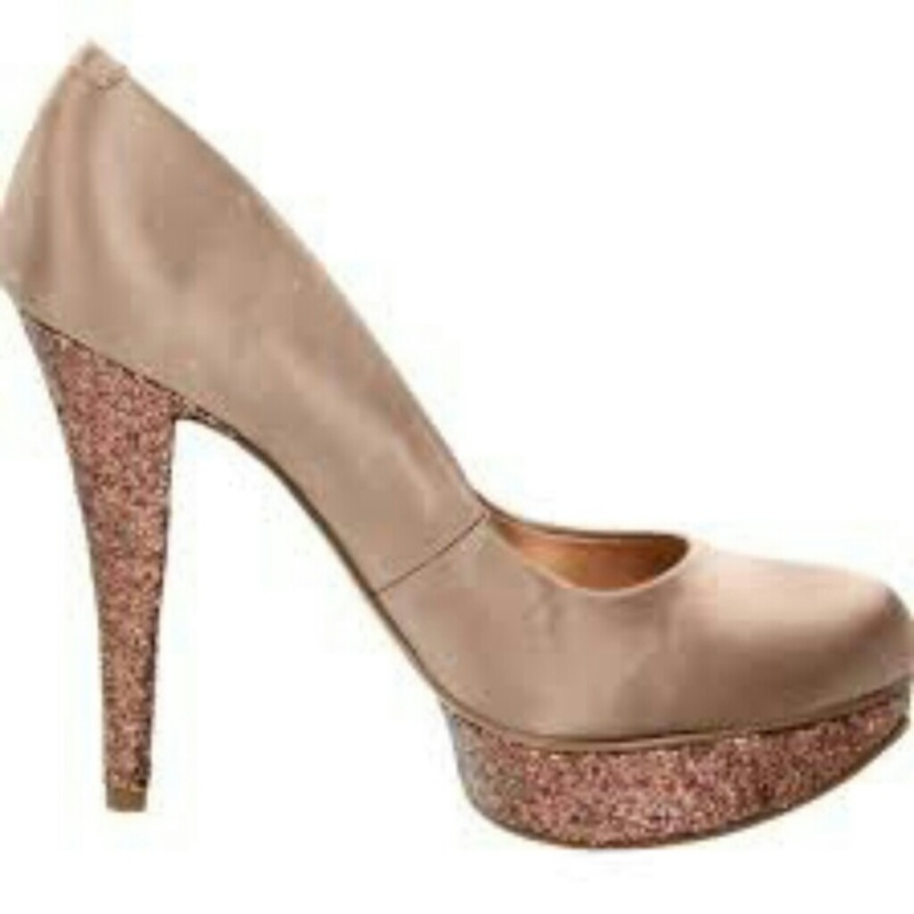 Bcbgeneration Capone Gingersnap Platform Pumps 10 - image 1